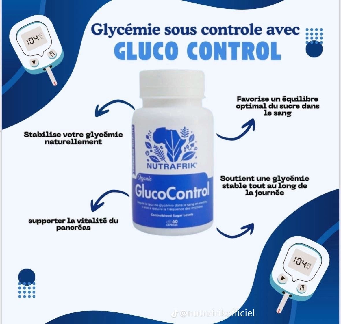 🔥 Gluco Control – Soutenez naturellement votre équilibre glycémique au quotidien