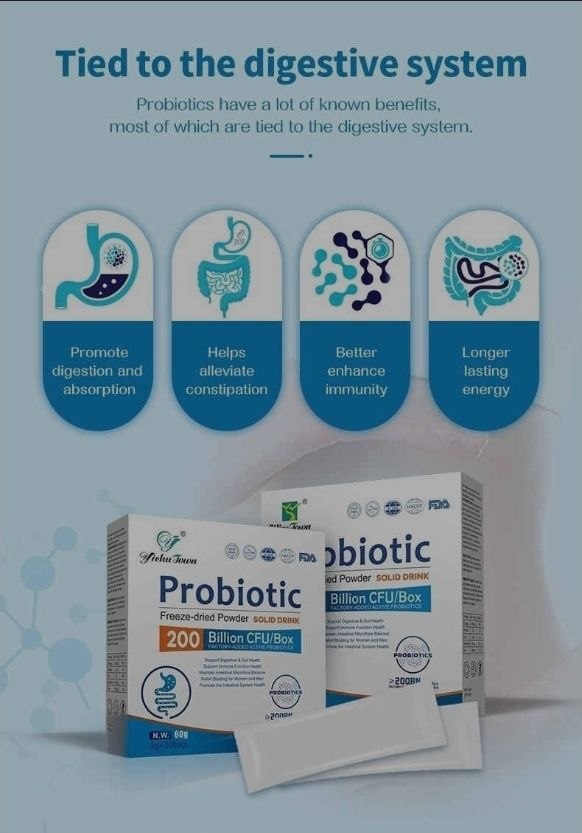 Probiotiques Premium Wins Town - 200 Milliards de CFU (Confort Intestinal & Immunité)